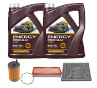 FEBI BILSTEIN Controllo Set 10L MANNOL Energy Premium 5W-30 Per VW Touareg