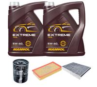 FEBI BILSTEIN Controllo Set 10L MANNOL Extreme 5W-40 Per Jaguar XJ X350 R