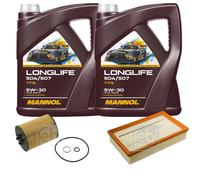 Febi BILSTEIN Controllo Set 10L mannol Longlife 504/507 5W-30 per BMW 7er