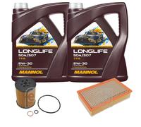FEBI BILSTEIN Controllo Set 10L MANNOL LONGLIFE 504/507 5W-30 Per BMW 7er