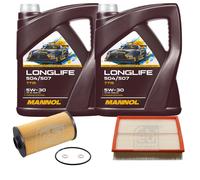 Febi BILSTEIN Controllo Set 10L mannol Longlife 504/507 5W-30 per BMW X5 E53