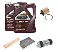 FEBI BILSTEIN Controllo set 10L MANNOL Longlife 504/507 5W-30 per Porsche