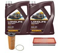Febi BILSTEIN Controllo Set 10L mannol Longlife 504/507 5W-30 per VW Touareg