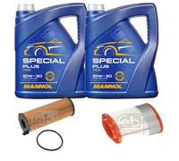 Febi BILSTEIN Controllo Set 10L mannol Special Plus 10W-30 per Audi A8