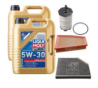 Febi BILSTEIN Controllo Set 10L Motore Liqui Moly 5W30 Longlife3 per Audi A5