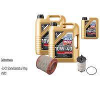 Febi BILSTEIN Controllo Set 11L Liqui Moly 10W-40 Basso Attrito per Audi A8 4E