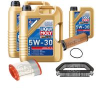 Febi BILSTEIN Controllo Set 11L Liqui Moly 5W30 Longlife3 per di Audi A8 4E