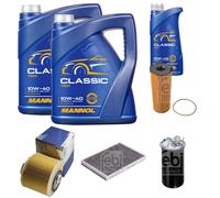 FEBI BILSTEIN Controllo Set 11L MANNOL Classic 10W-40 Per Audi A6 Allroad