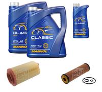 FEBI BILSTEIN Controllo Set 11L MANNOL Classic 10W-40 Per Mercedes-Benz C