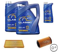 FEBI BILSTEIN Controllo Set 11L MANNOL Classic 10W-40 Per Mercedes-Benz Viano
