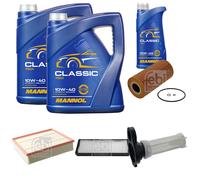 FEBI BILSTEIN Controllo set 11L MANNOL Classico 10W-40 per Mercedes Sprinter