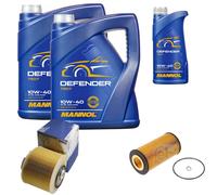 FEBI BILSTEIN Controllo Set 11L MANNOL Defender 10W-40 Per Audi A6 Avant