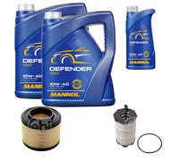 Febi BILSTEIN Controllo Set 11L mannol Defender 10W-40 per Audi A6 Avant