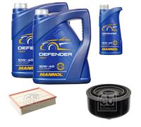 FEBI BILSTEIN Controllo Set 11L MANNOL Defender 10W-40 Per VW LT 28-46 II