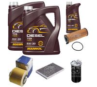 FEBI BILSTEIN Controllo Set 11L MANNOL Diesel TDI 5W-30 Per Audi A6 Allroad