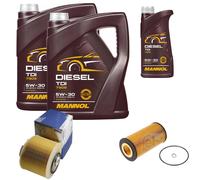 FEBI BILSTEIN Controllo Set 11L MANNOL Diesel TDI 5W-30 Per Audi A6 Avant