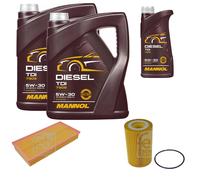 FEBI BILSTEIN Controllo Set 11L MANNOL Diesel TDI 5W-30 Per Land Rover Range