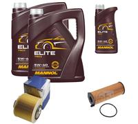 FEBI BILSTEIN Controllo Set 11L MANNOL Elite 5W-40 Per Audi A6 Allroad 4FH