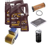 FEBI BILSTEIN Controllo Set 11L MANNOL Elite 5W-40 Per Audi A6 Allroad 4FH