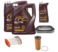 FEBI BILSTEIN Controllo Set 11L MANNOL Elite 5W-40 Per Audi A8 4E 3.0 TDI