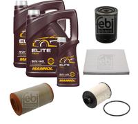 Febi BILSTEIN Controllo Set 11L mannol Elite 5W-40 per Fiat Ducato Furgonato