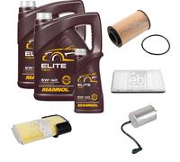 FEBI BILSTEIN Controllo Set 11L MANNOL Elite 5W-40 Per Porsche Boxster 986 S