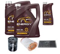 FEBI BILSTEIN Controllo Set 11L MANNOL Energy 5W-30 per Land Rover Range 4.4