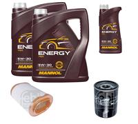 FEBI BILSTEIN Controllo Set 11L MANNOL Energy 5W-30 per Land Rover Range 4.4