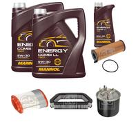 Febi BILSTEIN Controllo Set 11L mannol Energy Combi Ll 5W-30 per Audi A8 4E_