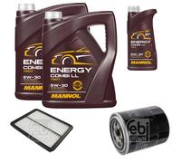 FEBI BILSTEIN Controllo Set 11L MANNOL Energy Combi LL 5W-30 Per KIA Sorento