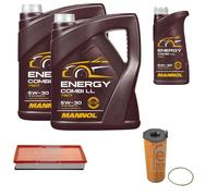 FEBI BILSTEIN Controllo set 11L MANNOL Energy Comby LL 5W-30 per VW Touareg
