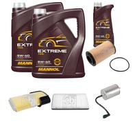 FEBI BILSTEIN Controllo Set 11L MANNOL Extreme 5W-40 Per Porsche Boxster 986