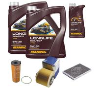 FEBI BILSTEIN Controllo Set 11L MANNOL LONGLIFE 504/507 5W-30 Per Audi A6