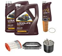 FEBI BILSTEIN Controllo Set 11L MANNOL LONGLIFE 504/507 5W-30 Per Audi A8