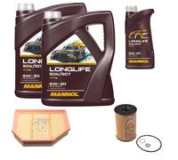 Febi BILSTEIN Controllo Set 11L mannol Longlife 504/507 5W-30 per Di BMW