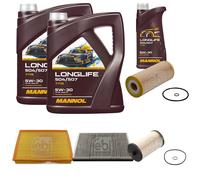 Febi BILSTEIN Controllo Set 11L mannol Longlife 504/507 5W-30 per VW Crafter