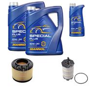FEBI BILSTEIN Controllo Set 11L MANNOL Special Plus 10W-30 Per Audi A6 Avant