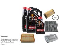 FEBI BILSTEIN Controllo set 11L Motul 8100 X-clean + 5W30 per Mercedes-Benz