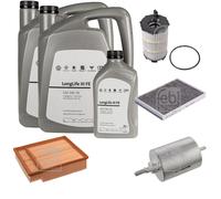 FEBI BILSTEIN Controllo Set 11L VW 0W30 LONG LIFE III Per Audi A4 Cabriolet