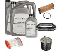 Febi BILSTEIN Controllo Set 11L VW 0W30 Longlife III per Audi A8 4E_3.0
