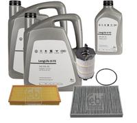 Febi BILSTEIN Controllo Set 11L VW 0W30 Longlife (III) per Audi Q7 4LB 4.2