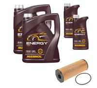 FEBI BILSTEIN Controllo Set 12 L MANNOL Energy 5W-30 per Land Rover Range 3.6