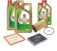 FEBI BILSTEIN Controllo Set 12L CASTROL EDGE 5W-30 Per Mercedes-Benz