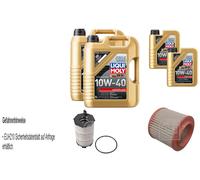 Febi BILSTEIN Controllo Set 12L Liqui Moly 10W-40 Basso Attrito per Audi A8 4E