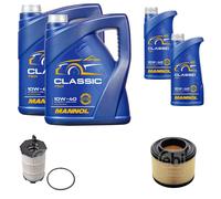 FEBI BILSTEIN Controllo Set 12L MANNOL Classic 10W-40 Per Audi A6 Avant 4F5