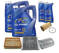 FEBI BILSTEIN Controllo Set 12L MANNOL Classic 10W-40 Per Mercedes-Benz M
