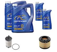 Febi BILSTEIN Controllo Set 12L mannol Defender 10W-40 per Audi A6 Avant