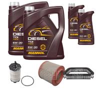 FEBI BILSTEIN Controllo Set 12L MANNOL Diesel TDI 5W-30 Per Audi A8 4E S8