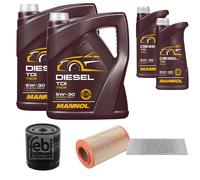 FEBI BILSTEIN Controllo Set 12L MANNOL Diesel TDI 5W-30 Per Citroën Jumper