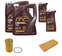 FEBI BILSTEIN Controllo Set 12L MANNOL Diesel TDI 5W-30 Per Land Rover Range
